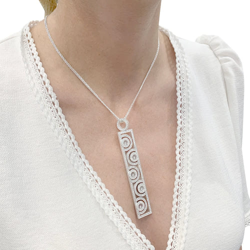 Collier Collier Chopard, "Happy Spirit", en or blanc, diamants. 58 Facettes 32562