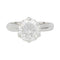 Bague 54 Bague diamant 2,52 ct en or blanc 750 58 Facettes 31503