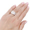 Bague 53 Bulgari B.Zero1 - Bague bandeau en or blanc pavée de diamants 58 Facettes 33171