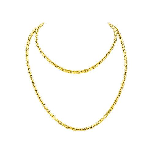 Collier Chaumet - Sautoir vintage en or jaune 750/000 58 Facettes 35320