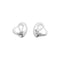 Boucles d'oreilles Tiffany & Co x Elsa Peretti - Boucles d’oreilles « Cœur Bean » en argent 925 58 Facettes 35091