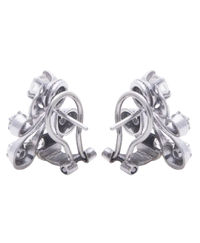 Boucles d'oreilles Belle Époque - Boucles d’oreilles clips en or blanc 18K et diamants 58 Facettes BO210457/BELLEPOQUE