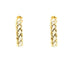 Boucles d'oreilles Chimento - Boucles d’oreilles en or jaune et or blanc 18 carats 58 Facettes 13702