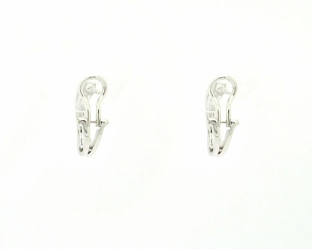 Boucles d'oreilles Boucles d’oreilles - Diamants 0,15 ct en or blanc 18 kt 58 Facettes 9771
