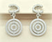 Boucles d'oreilles Bulgari Astrale - Boucles d’oreilles en or 18 ct et diamants 58 Facettes 12915