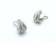 Boucles d'oreilles Boucles d’oreilles en or blanc 18 ct avec diamants 2,44 ct 58 Facettes 6404