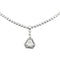 Collier Collier cravate rivière en or blanc 750 serti de diamants 58 Facettes 25379