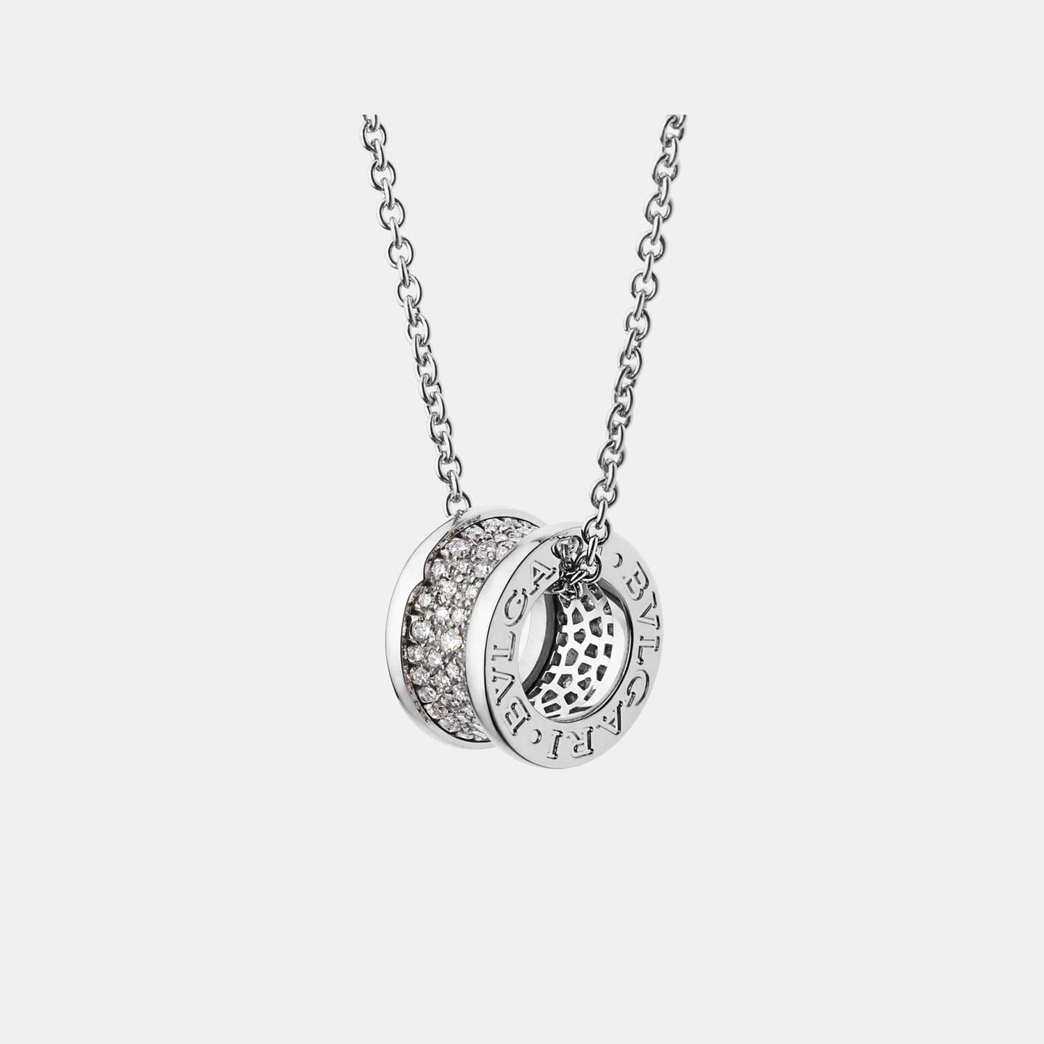 Collier B.Zero1 Or blanc Diamant 0.87ct