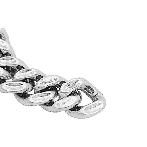 Bracelet Pomellato Catene - Bracelet en or blanc et diamants 58 Facettes 34836