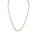 Akoya Pearl Necklace Necklace with Platinum and Diamond Clasp 58 Facettes