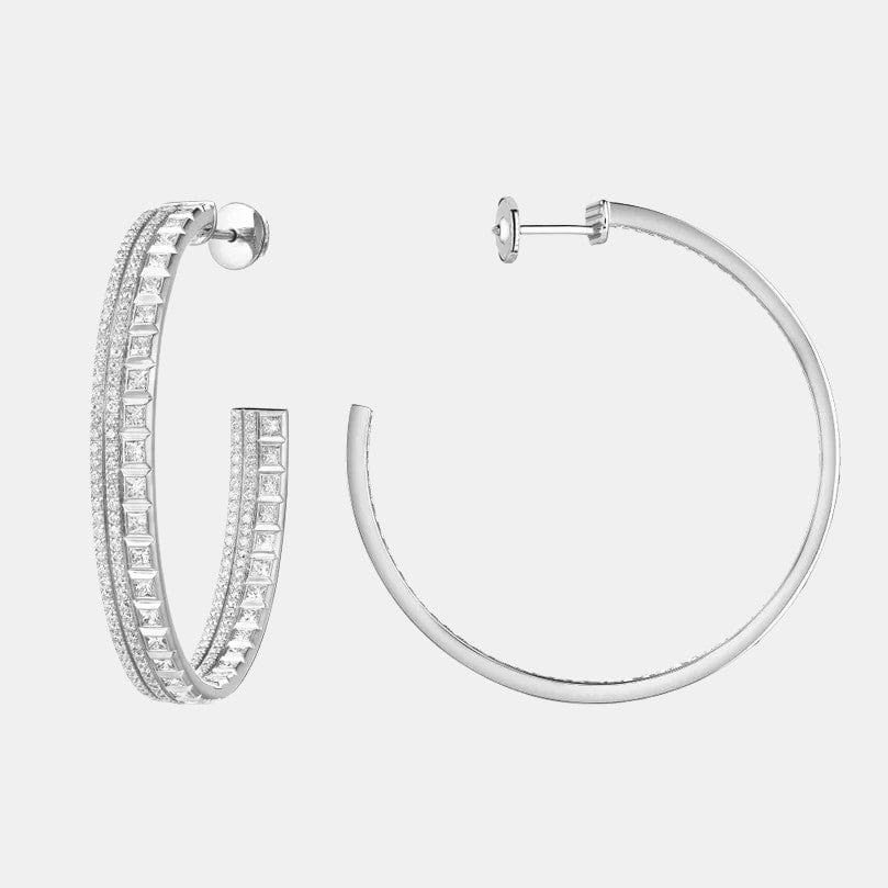 Boucles d'oreilles Quatre Or blanc Autre 