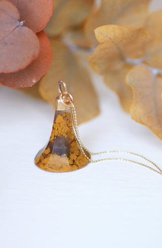 Pendentif Pendentif sceau cachet en or rose 18kt et agate brune 58 Facettes