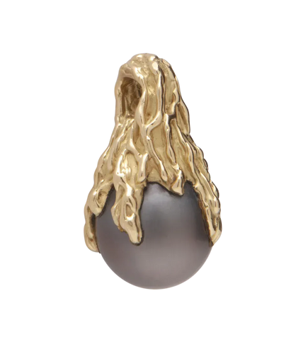 Pendentif Rocher de Tahiti - Pendentif en or jaune 18K et perle de Tahiti 58 Facettes BO220675/RocherPrecieux