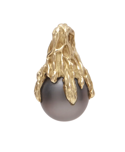 Pendentif Rocher de Tahiti - Pendentif en or jaune 18K et perle de Tahiti 58 Facettes BO220675/RocherPrecieux