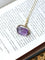 Pendentif Pendentif - Sceau pivotant en améthyste en or jaune 18k 58 Facettes