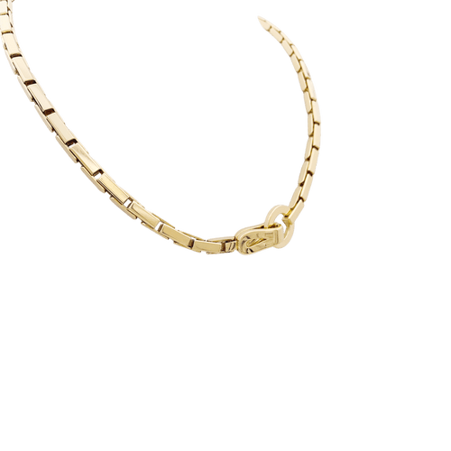 Collier Collier Cartier, "Agrafe", or jaune. 58 Facettes 34556