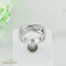 Bague 55.5 Bague en or blanc 750 - 9 diamants taille brillant 1,0 ct 58 Facettes 2126