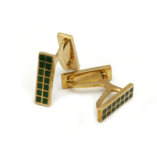 Boutons de manchette Boutons de Manchettes Email - Hermès 58 Facettes 250010SP