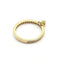 Bague 51 Alliance or jaune diamants naturels 58 Facettes