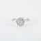 Bague 53 Bague en Or blanc & diamants 58 Facettes