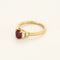 Bague 48.5 Cartier- Bague en or jaune, diamants et rubis 58 Facettes B250351