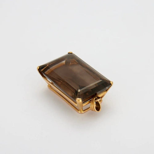Pendentif Pendentif Or jaune, topaze 58 Facettes