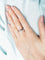 Bague 54 Bague solitaire en or gris et diamants 0,31 ct 58 Facettes 41200261
