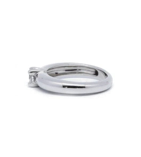 Bague 58 Solitaire Or blanc - Diamant de 0,45 carat 58 Facettes 210123R