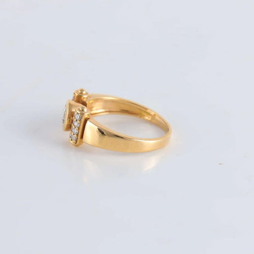 Bague 51 Bague Solitaire 0.30ct accompagné 58 Facettes FM52