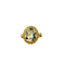 Bague Bague vintage en or jaune 18k avec citrine ovale 58 Facettes 2601019