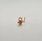 Boucles d'oreilles Boucles d’oreilles «LO VE » or rose diamants 58 Facettes