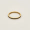 Bague 59.5 Alliance en or jaune et saphirs 58 Facettes CHAL01932