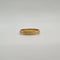 Bague 53.5 Alliance or jaune et blanc 58 Facettes
