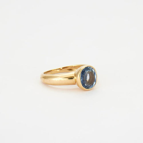 Bague 51 Bague en Or jaune, topaze 58 Facettes