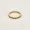 Bague 59.5 Alliance en or jaune et saphirs 58 Facettes CHAL01932