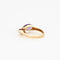 Bague 55 Bague Toi et Moi en or jaune 18k et améthyste, tourmaline 58 Facettes AB53