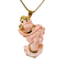 Broche Portrait de dame victorien - Broche en or jaune 18 carats et corail 58 Facettes 2514
