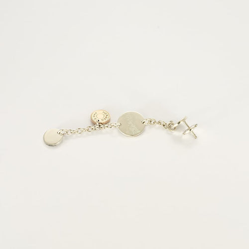 Boucles d'oreilles Hermès - Confettis -  Boucles d'oreilles en argent et or rose. 58 Facettes 58FC30-2