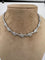 Collier Collier tennis diamants marquise et poires, or blanc 58 Facettes N353