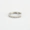 Boucles d'oreilles Créole en Or blanc & diamants 58 Facettes