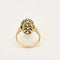 Bague 56 Bague - Bague sertie de diamants taille ancienne en or jaune 18k 58 Facettes LJ23-283