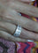 Bague 49 Bague Zigzag Or blanc et Diamants 58 Facettes RNG2648