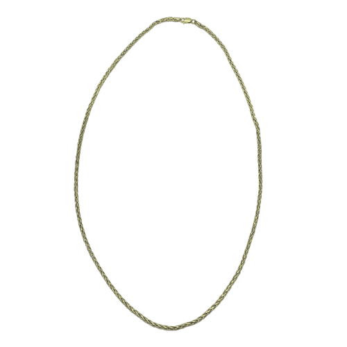 Collier Collier maille palmier en or jaune 18K 7,47 g 58 Facettes 250204