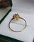 Bague 52 Bague marguerite vintage en or jaune 18 carats, saphir et diamants 58 Facettes 704