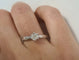 Bague 52 Bague solitaire en Or Blanc, diamants 58 Facettes