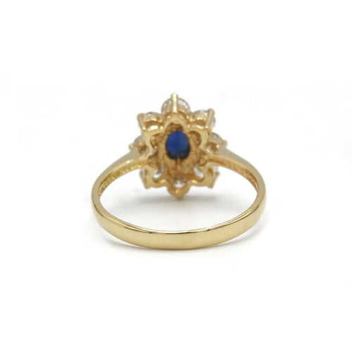 Bague 53 Bague - Or, Diamants & Saphir 58 Facettes 250118R