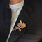 Broche Broche or, platine, diamants, rubis 58 Facettes 240389R
