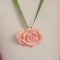Pendentif Broche/Pendentif fleur Or jaune Corail 58 Facettes C 1485  Ree