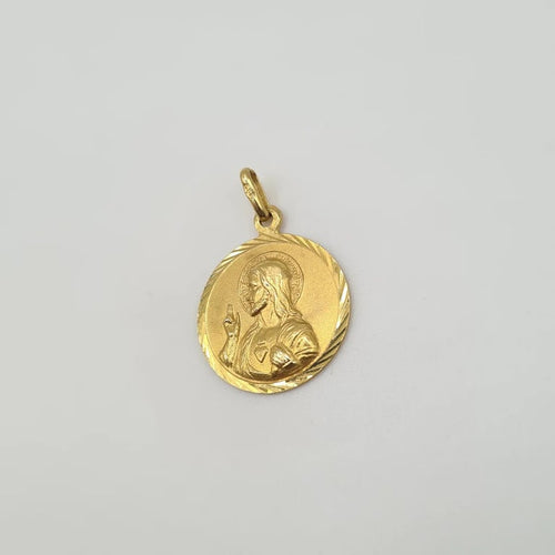 Pendentif Pendentif religieux or jaune 18 carats 58 Facettes