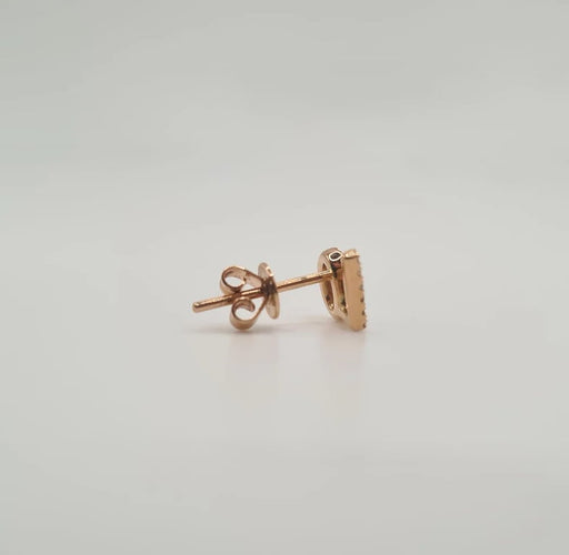 Boucles d'oreilles Boucles d’oreilles «LO VE » or rose diamants 58 Facettes